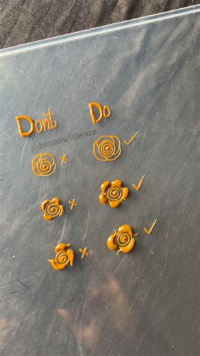 Do and don't of henna elements|| design #mehndi #mehndidesign #art #flowers #henna #ytshorts