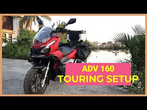ADV 160 Touring Setup | Rhinowalk Bag review | Side box/Side Pannier Alternative | SeRa eX