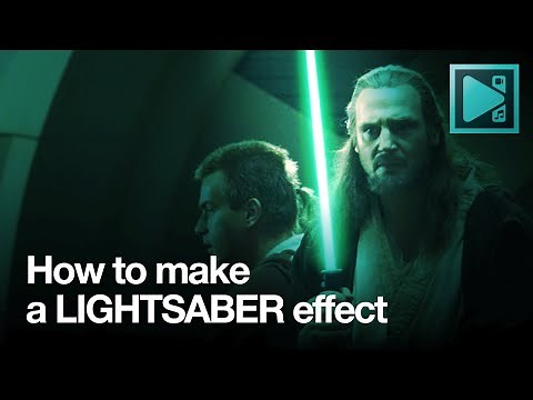 How to make a lightsaber video effect in VSDC Pro
