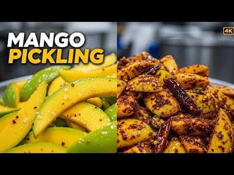 How Mango Pickles Are Made | Step-by-Step Mango Pickling Process in Factory