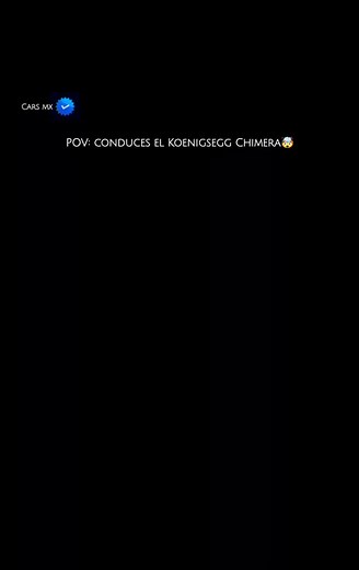 El koenigsegg Chimera es 1/1 en el mundo💀 #cars #koenigsegg #chimera | Cars Mx