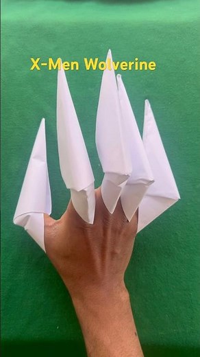 Turning Ordinary Paper Into Deadly Claws 😱