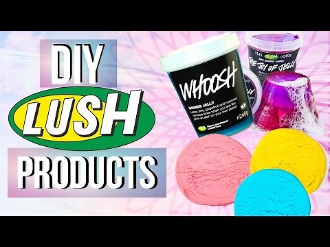 DIY Lush Products | DIY Lush Shower Jellies + Lush Fun Soap | JENerationDIY