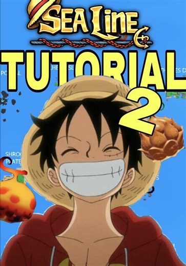 New released Roblox one piece game 🌊🏝️ Sea line tutorial/info #fyp #robloxanime #onepiece #viral #anime