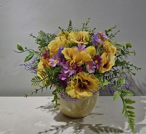 Easter Centerpiece Handmade Table Home Decor Spring Decorations Pansies Flowers Easter Eggs - Etsy Canada