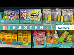 🐣WALMART EASTER SHOP WITH ME‼️EASTER CANDY, EASTER GIFTS, EASTER BASKET IDEAS | WALMART EASTER 2024