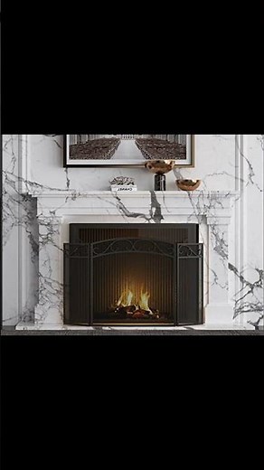 Fire Beauty Fireplace Screen Showcase