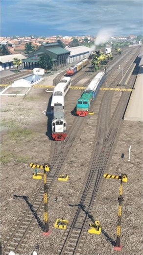 Diserobot 3 kereta api sekaligus