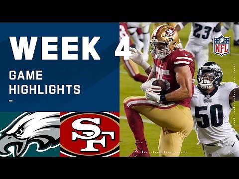 Eagles vs. 49ers Week 4 Highlights | NFL 2020