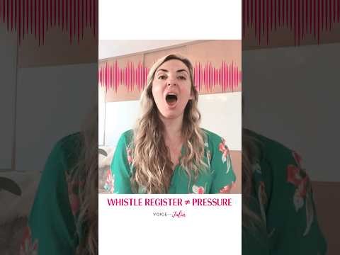#WhistleRegister ≠ Pressure | How to Sing #WhistleVoice Without Forcing or Tongue Tension
