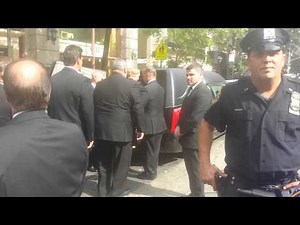 New York Post video of Joan Rivers' casket being carried into a hearse