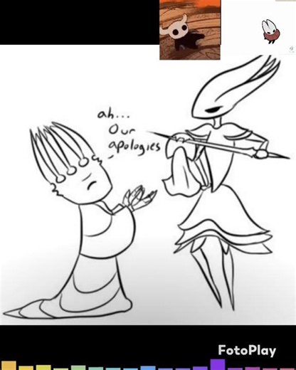 Hornet loves to bite | Hollow Knight short comic