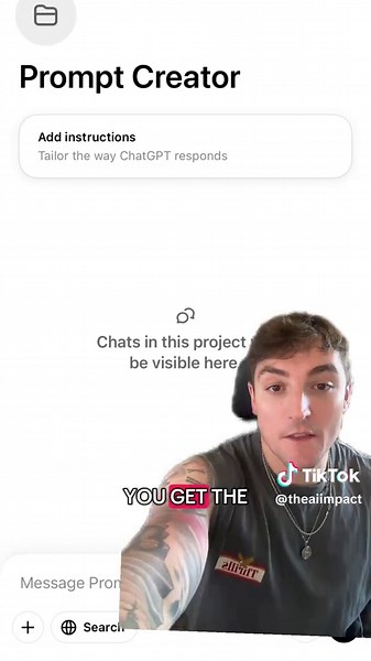 How to create your own advanced prompt generator in ChatGPT Tired of getting average AI results from vague prompts? I built a custom GPT in ChatGPT that acts like a personal prompt engineer. Here’s how I did it — using Google’s own prompt engineering guide, Deep Research, and GPT Projects. This custom GPT now asks clarifying questions and turns lazy inputs into powerful, structured prompts that actually work. 🤖 What’s the best way to build a prompt expert inside ChatGPT? 📘 How do you turn a lo