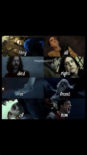 They All Died Right in Front of Him 💔 | Saddest Harry Potter Moments Meme #shorts #memes #funny