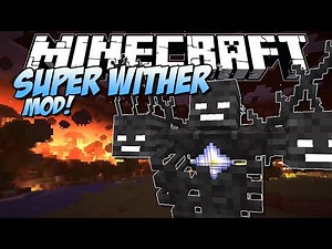 Mod Showcase | SUPER WITHER MOD! (Absolute Chaos!) | Minecraft 1.20.1