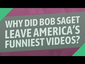 Why did Bob Saget leave America's Funniest Videos?