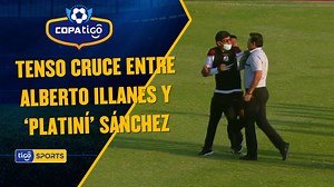282K views · 3.6K reactions | #CopaTigo Se calienta el final del partido. Tenso cruce tras el pitazo final entre Alberto Illanes y Erwin ‘Platiní’ Sánchez, ambos entrenadores tuvieron que ser separados. #TigoSportsBolivia | Tigo Sports Bolivia | Facebook