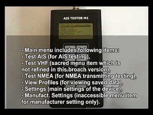 AIS Tester description part 1