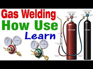 How to use gas brazing welding set gas pressure setting learn in Hindi open this video