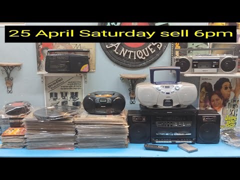 April 25 Saturday sell 6pm| National RX-F2F tape recorder | 7017955609 | lp record