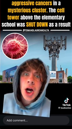 CELL TOWER ABOVE SCHOOL SHUTS DOWN AFTER 8 KIDS DIAGNOSED WITH CANCER … 5G dangers revealed .. and 6G is on its way never forget ! Check this out . Video credit goes to @loudeaniee | Linol Anderson