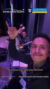 Rising Stars Talents Agency Testimonial | José - Professional Cruise Ship Drummer #drummer #shorts