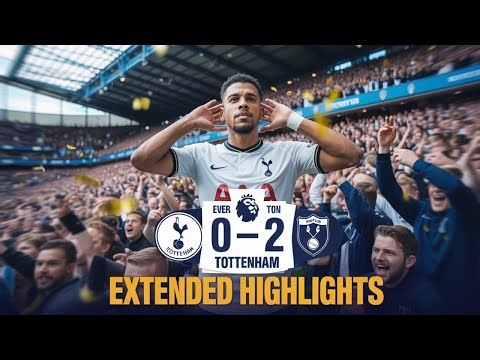 Everton vs Tottenham 0-2 | Premier League 2025 | Van de Ven Dominates at Goodison