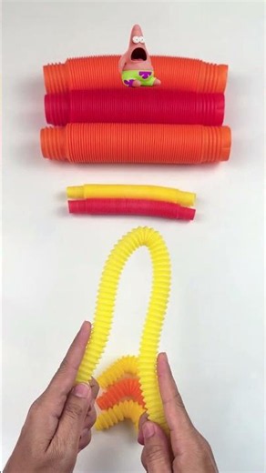 Relaxing HOK style and SATISFYING robot sound POP-TUBE #satisfyingvideos #relaxing #poptubes #shorts