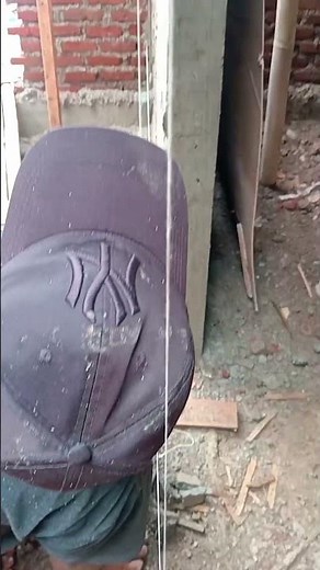 plastering thread installation #thread #plaster