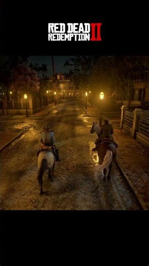 Saint Denis at Night | Red Dead Redemption 2| #shorts