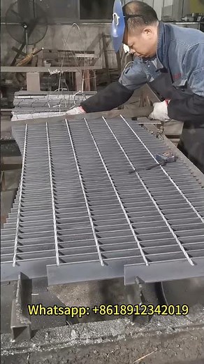 Steel Grating Production: From Raw Steel to Industrial Strength! #steelgrating