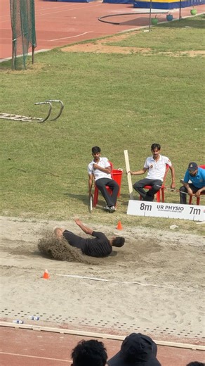 Long jump men’s RPF athletes #hardwork #workout #army #trials #trending #youtubeshorts