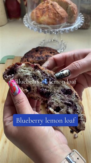 Delicious Brown Sugar Blueberry Lemon Loaf Recipe