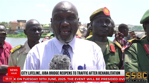 13K views · 264 reactions | Rhino Star Construction Company completes rehabilitation of Juba bridge | SSBC News | Facebook