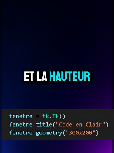Créez des interfaces Python dynamiques avec Tkinter