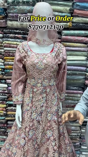 NEW PARAG FASHION on Instagram: "✨ Heavy Work Multi-Sequence Gown ✨ Perfect choice for Nikah • Walima • Reception 💍 🌟 Premium multi-sequence heavy work 🌟 Elegant design with rich finishing 🌟 Royal look for your special day 🌟 Comfortable fit with classy fall 🌟 Ideal for bride & bridal functions 📦 For order or enquiry 📲 WhatsApp us on 8770712170 💖 Limited pieces available – book yours now! 💖"