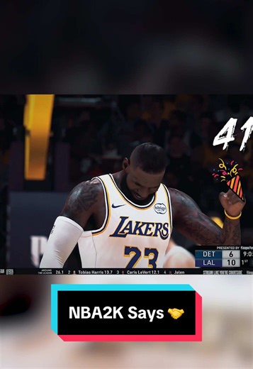 The breakdown, @NBA 2K style 🏀 Lakers vs. Pistons - Let's see what 2K Says #NBA #Basketball #NBA2K