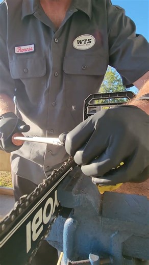 14" Chainsaw Sharpening (Ryobi)