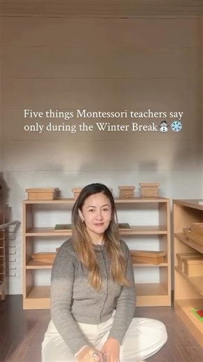 Maitreya Montessori House of Children on Instagram: "Winter break looks different when you’re a Montessori guide. The shelves, the planning, the tiny child-height world we love… it all follows us home in the sweetest ways 🧽📚✨ And somewhere between the deep cleaning and lesson ideas, we realise we actually miss the children more than we admit ❤️ Tell us which one you relate to the most in the comments 👇🏼 . . . . #montessorieducation #montessoriguides #montessorimonday #mondaymorning #montesso