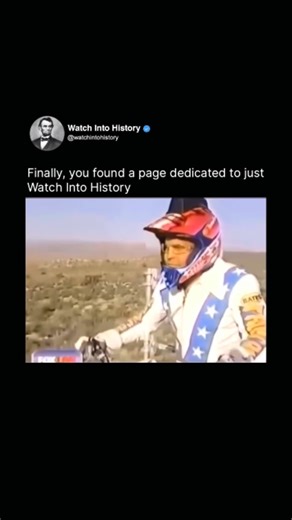 Watch Into History on Instagram: "In 1999, Robbie Knievel son of the legendary stuntman Evel Knievel attempted one of the most ambitious motorcycle jumps ever conceived: a leap across the Grand Canyon. While his father had famously planned a similar feat in the 1970s using a rocket-powered craft, Robbie sought to honor that legacy by attempting a modernized version with a motorcycle-based jump system. The event drew massive public and media attention, symbolizing the passing of a daredevil torch