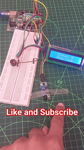 Arduino Obstacle Alert System #shorts #arduinoideas #arduinoproject #arduinoprojects #diy #viral