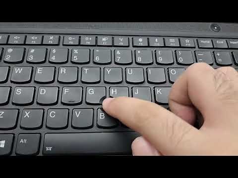 How to use the TrackPoint on a ThinkPad.