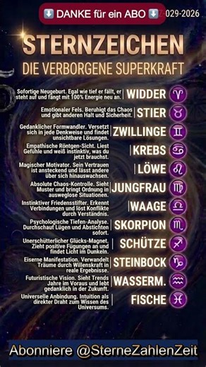 💛 DIE STERNZEICHEN-SUPERKRAFT – Zu mächtig, um ignoriert zu werden! ✨#shorts