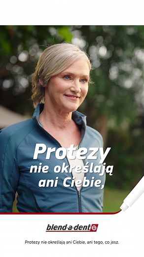 Proteza Cię nie określa. Jedz i rób, co chcesz. Odkryj krem mocujący do protez całkowitych i częściowych Blend-a-dent 3 w 1. | Procter and Gamble Polska