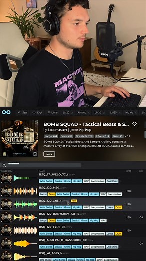 3K views · 11 reactions | Conor makes a Hip Hop banger with 4 of the best Hip Hop Sample Packs on Loopcloud! 論 Packs Used:  Hip Hop Instrumentals (Loopmasters)  Atmospheric Vinyl Breaks (Loopmasters)  Abstract Future Hip Hop (Loopmasters)  Bomb Squad - Tactical Beats and Sample Artillery Read about the history of Loopmasters Samples on our blog. | Loopmasters | Facebook
