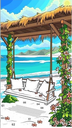 🎨 Digital Coloring Magic ✨ | From Sketch to Art! #coloring