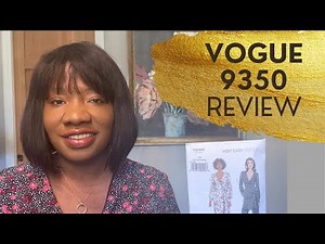 Vogue 9350 Sewing Pattern Review : Fast, Easy and Flattering Wrap Dress for Fall Sewing Plans