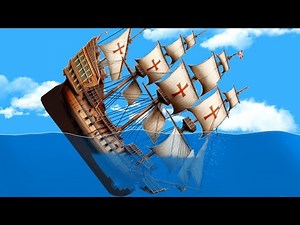 Playing Floating Sandbox #17 Christopher Columbus - Santa María