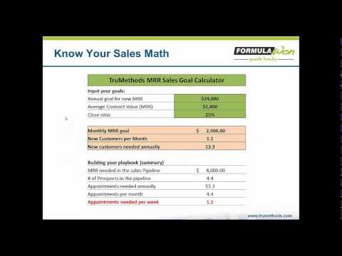 Increasing Recurring Revenue Sales Webinar [TruMethods and QuoteWerks]