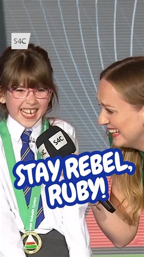 2.4K views · 69 reactions | Check out this inspiring interview featuring 11-year-old Ruby, highlighting the incredible power of confidence in empowering young girls to embrace their talents and celebrate their successes! ✨ #StayRebel, Ruby! ⚡️ : @s4c | Rebel Girls | Facebook